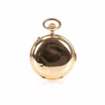 Kronenaufzug, Zeigerstellung über Hebel, Emaille-Zifferblatt mit arabischen Ziffern, kleine Sekunde, Viertelstundenrepetition, Minuten-Chronograph, Gehäuse-Nr. 93884_81213_227-5