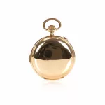 Kronenaufzug, Zeigerstellung über Hebel, Emaille-Zifferblatt mit arabischen Ziffern, kleine Sekunde, Viertelstundenrepetition, Minuten-Chronograph, Gehäuse-Nr. 93884_81213_227-6