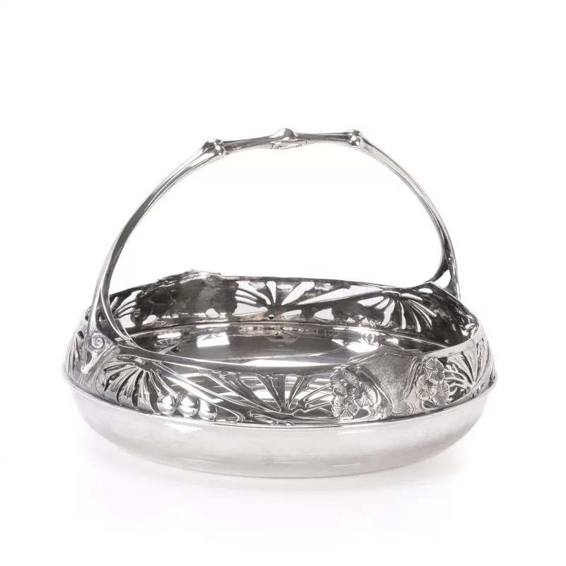 Silber-Henkelkorb