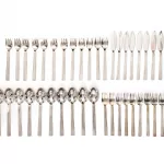 Georg Jensen Silberbesteck 'Bernadotte' für 12 Personen_84071_19-1