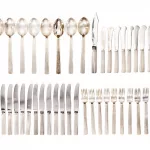 Georg Jensen Silberbesteck 'Bernadotte' für 12 Personen_84071_19-2