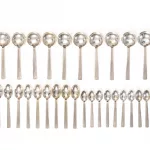 Georg Jensen Silberbesteck 'Bernadotte' für 12 Personen_84071_19-3