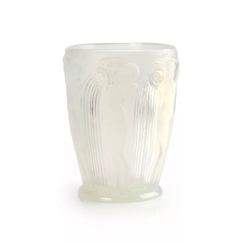 Glasvase 'Danaïdes', Entwurf von René Lalique