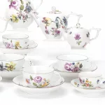 Meissen Kannen und Tassen mit Blumenmalerei_84071_27-5