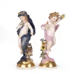 Meissen Figur-Allegorien 'Der Tag' und 'Die Nacht'_84071_29-2