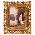 Porzellanbild 'Le Soir' nach Albert Aublet_84071_38-2