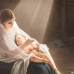 KPM Berlin Porzellanbild 'Madonna mit schlafendem Jesusknaben'_84071_39-1
