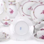 Herend Kaffee-/Frühstücksservice 'Apponyi purpur'_84071_42-6
