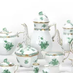 Herend Kaffee- und Teeservice 'Apponyi grün'_84071_44-3