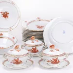 Herend Tee- und Kaffeeservice 'Apponyi orange'_84071_49-10