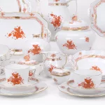 Herend Tee- und Kaffeeservice 'Apponyi orange'_84071_49-2