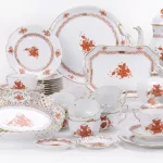 Herend Tee- und Kaffeeservice 'Apponyi orange'_84071_49-4