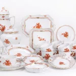 Herend Tee- und Kaffeeservice 'Apponyi orange'_84071_49-5