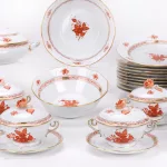 Herend Tee- und Kaffeeservice 'Apponyi orange'_84071_49-8