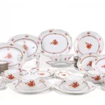 Herend Speiseservice 'Apponyi orange'_84071_50-1