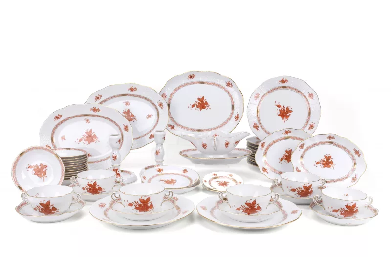Herend Speiseservice 'Apponyi orange'