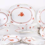 Herend Speiseservice 'Apponyi orange'_84071_50-3