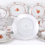 Herend Speiseservice 'Apponyi orange'_84071_50-6