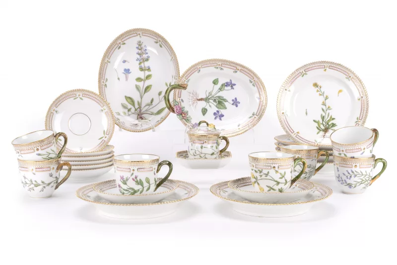 Royal Copenhagen Service 'Flora Danica'