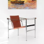 Cassina Armlehnstuhl 'LC1' auch 'Basculant Chair', Entwurf von Le Corbusier, Pierre Jeanneret und Charlotte Perriand_84071_63-2