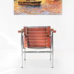 Cassina Armlehnstuhl 'LC1' auch 'Basculant Chair', Entwurf von Le Corbusier, Pierre Jeanneret und Charlotte Perriand_84071_63-3