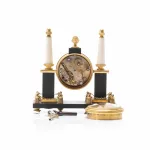 Miniatur-Zylinderuhr im Empire-Stil_84071_7-4