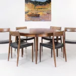 J.L. Moller Midcentury Esszimmergarnitur 'Modell 77', Entwurf von Niels O. Møller_84071_81-1