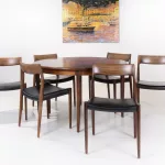 J.L. Moller Midcentury Esszimmergarnitur 'Modell 77', Entwurf von Niels O. Møller_84071_81-2
