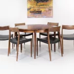 J.L. Moller Midcentury Esszimmergarnitur 'Modell 77', Entwurf von Niels O. Møller_84071_81-4