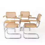 Set Thonet Freischwingerstühle 'S64 V'_84071_85-4