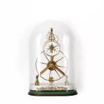 Tischuhr Great Wheel Skeleton von Sinclair Harding Nr. 395_84075_126-1