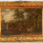 Zwei Waldlandschaften mit berittenen Orientalen_84075_189-5