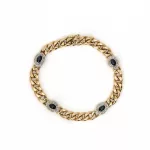 Panzerarmband mit Saphircabochons_84080_43-1