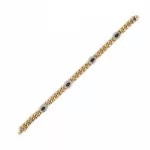 Panzerarmband mit Saphircabochons_84080_43-2