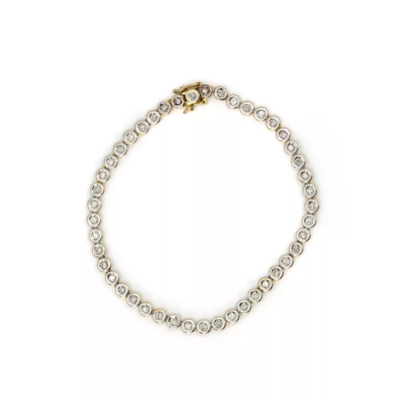 Rivière-Diamantarmband