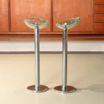 Paar Fontana Arte Standaschenbecher, Entwurf von Pierangelo Galloti & Gigi Radice_87248_282-2