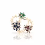 Perlenbrosche mit Diamant-Edelsteinbesatz_94727_20-1