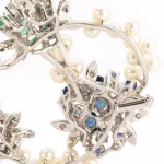 Perlenbrosche mit Diamant-Edelsteinbesatz_94727_20-3