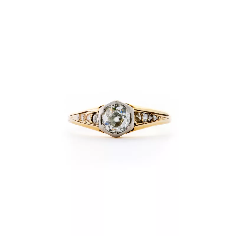 Historischer Diamant-Ring
