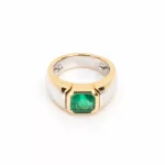 Schmuckset mit Perl- und Diamantbesatz_94727_5-6