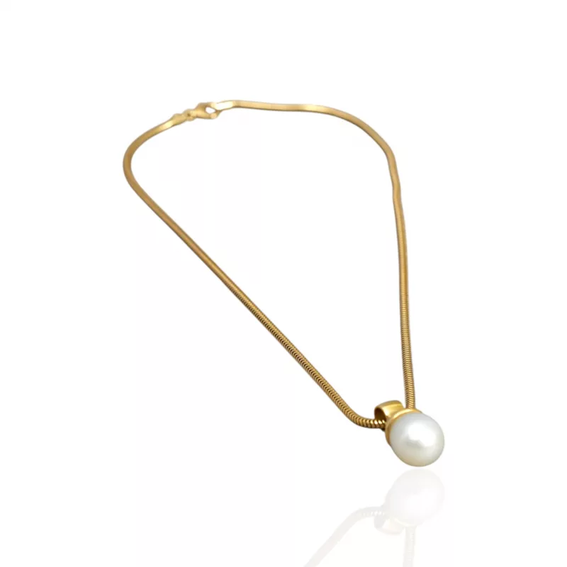 Collier mit Zuchtperl-Anhänger