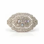 Art-Deco Diamantbrosche mit Perlen_94727_66-1