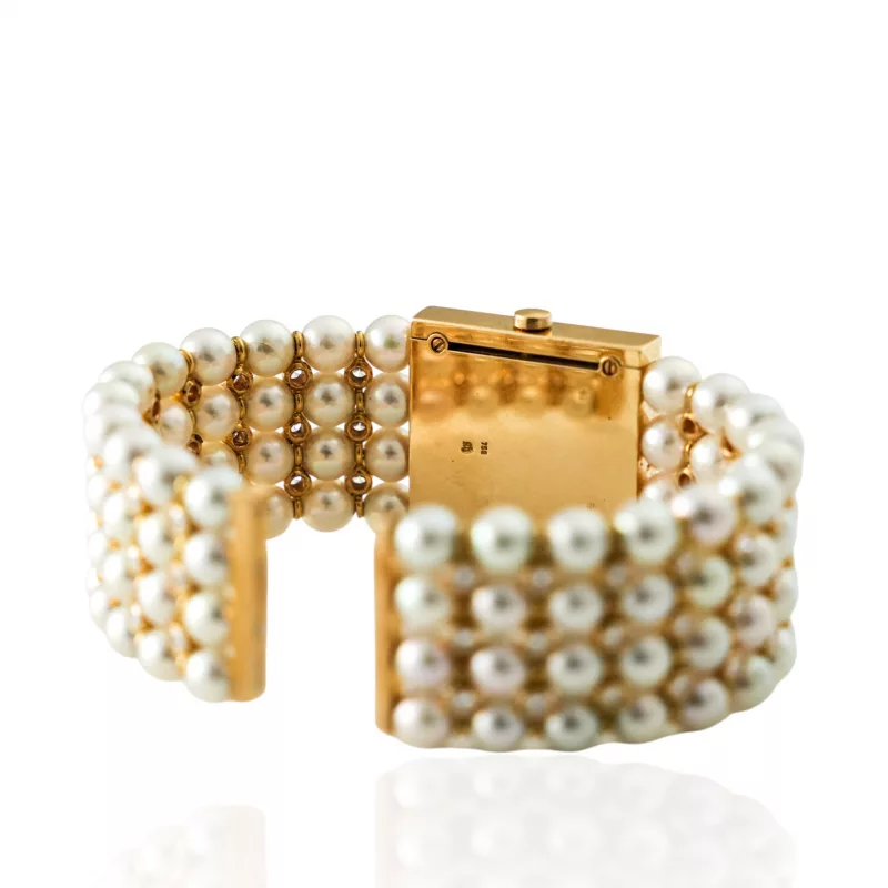 Perl-Diamant Armbanduhr