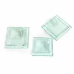 Drei geschliffene Glasobjekte anlässlich des Bauprojekts der Schadow-Arkaden in Düsseldorf, deren Kuppel von Piene entworfen wurde_94749_151-2