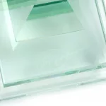 Drei geschliffene Glasobjekte anlässlich des Bauprojekts der Schadow-Arkaden in Düsseldorf, deren Kuppel von Piene entworfen wurde_94749_151-4