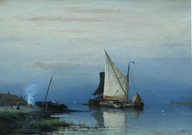 Nicolaas Riegen (1827 Amsterdam - 1889 Amsterdam)