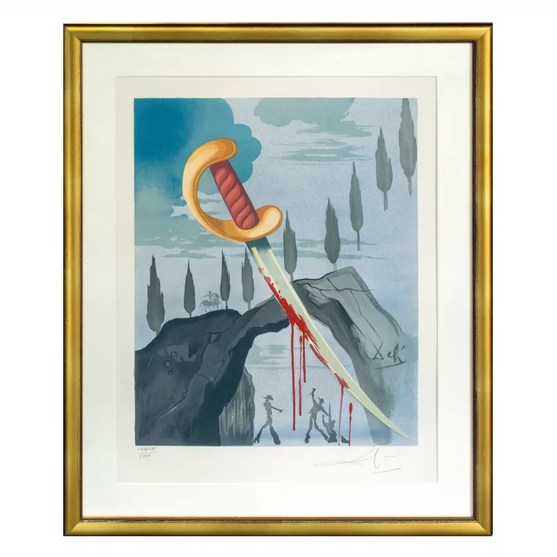 Salvador Dalí (1904 Figueres - 1989 Figueres) (F) - 8 Litografien