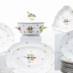 Herend Konvolut Vogel und Blumenmalerei_Herend Konvolut Vogel und Blumenmalerei_96390_107-2