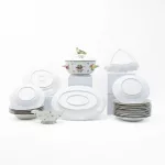 Herend Konvolut Vogel und Blumenmalerei_Herend Konvolut Vogel und Blumenmalerei_96390_107-3
