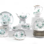 MEISSEN Kaffee und Teeservice Indisch Grün_MEISSEN Kaffee und Teeservice Indisch Grün_96390_87-1